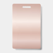 モダン スウィート16 スクリプトドレス 誕生日VIP バッジ (裏面)