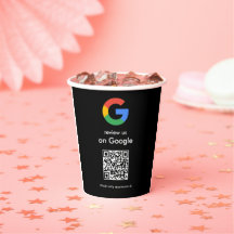 モダン スキャンしてレビュー Google QRコード ビジネスサイン