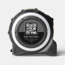 モダン スキャン可能QRコード | ブラック グレー & ホワイト