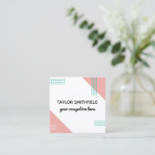 モダン スクエア名刺 (スタンド正面)