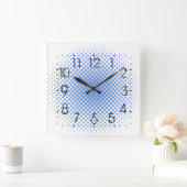 モダン スクエア壁時計 (ホーム)