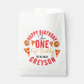 モダン スライス ベイビー ピザ 1歳の誕生日 フェイバーバッグ (正面)