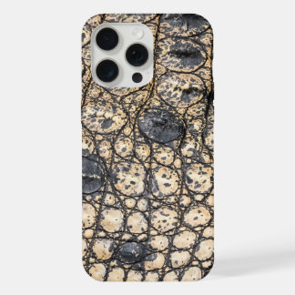 モダン・タウプ・クロコ革のテクスチャー iPhone 15 PRO MAXケース