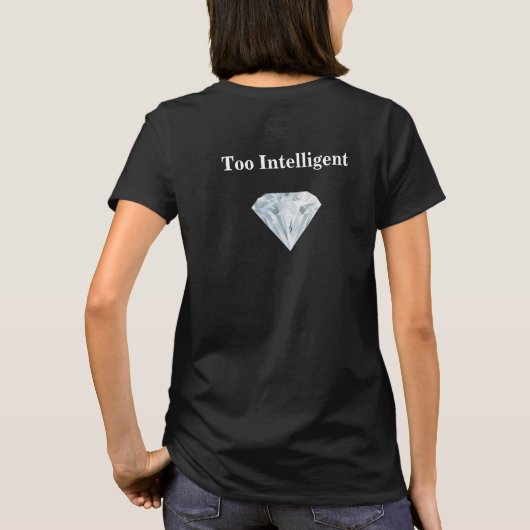 モダン ダイヤモンド ターゲット個人 Tシャツ (裏面)