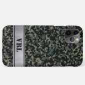 モダン ダークグリーン カモ iPhone 11 Pro Max ケース Case-Mate iPhoneケース (裏面(横))