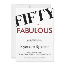モダン チェリー ワインで五十代を華やかに Fifty & Fabulous 50歳の誕生日