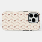 モダン チューリップ フローラル パターン Case-Mate iPhoneケース (裏面 (横))