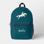 モダン ティール 馬術用 バックパック (正面)