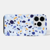 モダン・テラゾー石質感パターン iPhoneケース (裏面横)