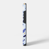 モダン・テラゾー石質感パターン iPhoneケース (左側面)