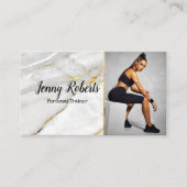 モダン&トレンディーパーソナルトレーナーフィットネス 名刺 (正面)