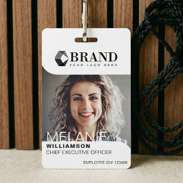 モダン&トレンディービジネスプロフェッショナル写真ID バッジ