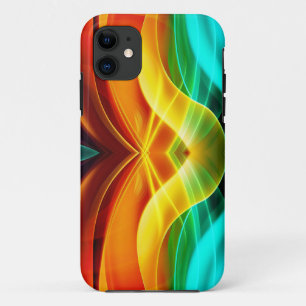 モダン トレンディー アーティスティック サイケデリック 柄 iPhone 11 ケース