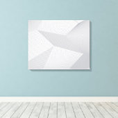 モダン,トレンディー,カッコいい,シンプル，パタ芸術的ーン キャンバスプリント (インサイチュ (ウッドフロア))