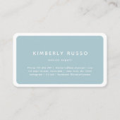 モダン,トレンディー,サロンアポイントメントカード 予約カード (正面)