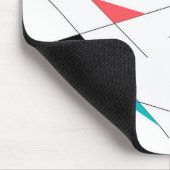 モダン,トレンディー, シンプルおもしろい,ジオメトリグラフィック マウスパッド (コーナー)