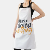 モダン,トレンディー，何もしない都市忙しデザイン エプロン (インサイチュ)