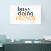 モダン,トレンディー，何もしない都市忙しデザイン 横断幕 (トレードショー)