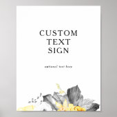 モダン トロピカル カード＆ギフト オーダーメイド サイン (正面)