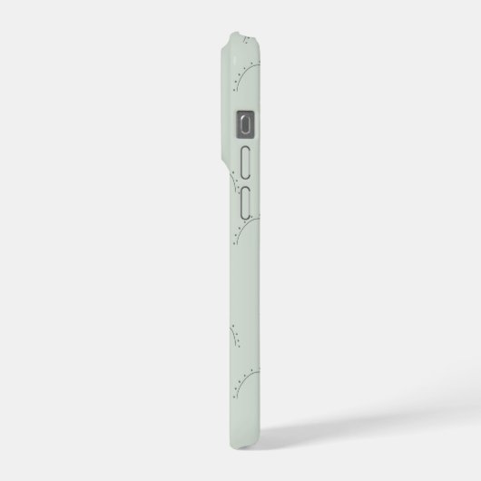 モダン ネーム iPhoneケース (左側面)