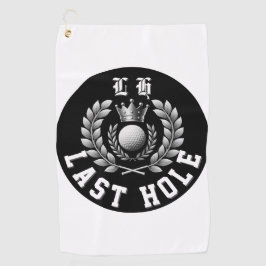 モダン バチェラーパーティー ラストホール LH モノグラム ゴルフタオル