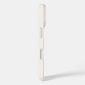 モダン・バーガンディピンクの花のモノグラム Case-Mate iPhoneケース (裏面 / 右)