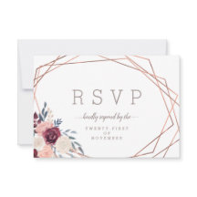 モダン バーガンディ フラワー ジオメトリック アイボリー 食事 選択