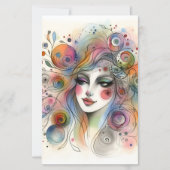 モダン パステル ファンシー スクラップブック ペーパー (正面)