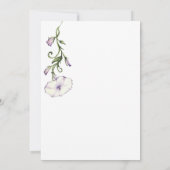 モダン パンジー セーブ・ザ・デート (裏面)