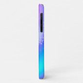 モダン パープル ガーリー 抽象的 蝶 名前 Case-Mate iPhoneケース (裏面/左)