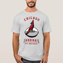 モダン ビンテージ シカゴ カーディナルス Est. Tシャツ