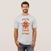 モダン ビンテージ ラシーン レギオン エスト. Tシャツ (正面フル)