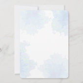 モダン ビーチ ウェディング 招待状, トロピカル ウェディング 招待状 (裏面)