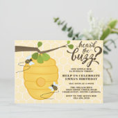 モダン・ビー・バースデー・パーティ 招待状 (スタンド正面)