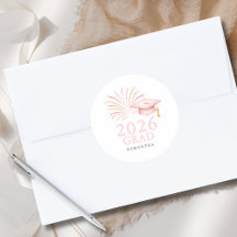 モダン ピンクゴールド 2026 卒業生