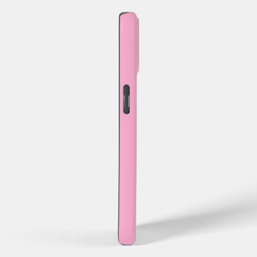 モダン ピンク オレンジ モノグラムイニシャル オーダーメイド Case-Mate iPhoneケース (裏面 / 右)