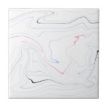 モダン&ピンミニマルク、黒、青、白大理石 タイル<br><div class="desc">大理石エレガントの顔。</div>