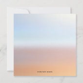 モダン ファインアート ワインテイスティング インビテーション (裏面)