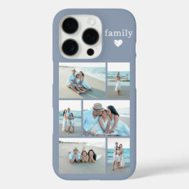 モダン ファミリー 6 写真 ダスティブルー iPhone 16 PROケース
