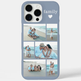 モダン ファミリー 6 写真 ダスティブルー iPhone 16 PRO MAXケース