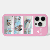 モダン ファミリー 6 写真 ピンク Case-Mate iPhoneケース (裏面 (横))