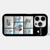 モダン ファミリー 6 写真 ブラック Case-Mate iPhoneケース (裏面 (横))