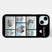 モダン ファミリー 6 写真 ブラック Case-Mate iPhoneケース (裏面 (横))