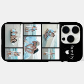 モダン ファミリー 6 写真 ブラック Case-Mate iPhoneケース (裏面 (横))