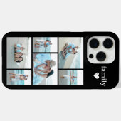 モダン ファミリー 6 写真 ブラック Case-Mate iPhoneケース (裏面 (横))
