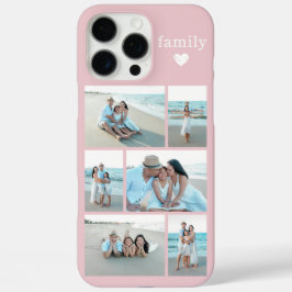 モダン ファミリー 6 写真 ブラッシュピンク iPhone 16 PRO MAXケース