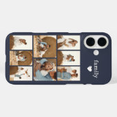 モダン ファミリー 8 写真 グレー Case-Mate iPhoneケース (裏面 (横))