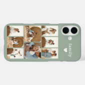 モダン ファミリー 8 写真 セージグリーン Case-Mate iPhoneケース (裏面 (横))