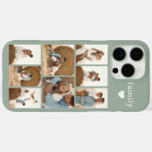 モダン ファミリー 8 写真 セージグリーン Case-Mate iPhoneケース (裏面 (横))