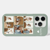 モダン ファミリー 8 写真 セージグリーン Case-Mate iPhoneケース (裏面 (横))